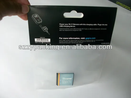 printed header card with butterfly hole