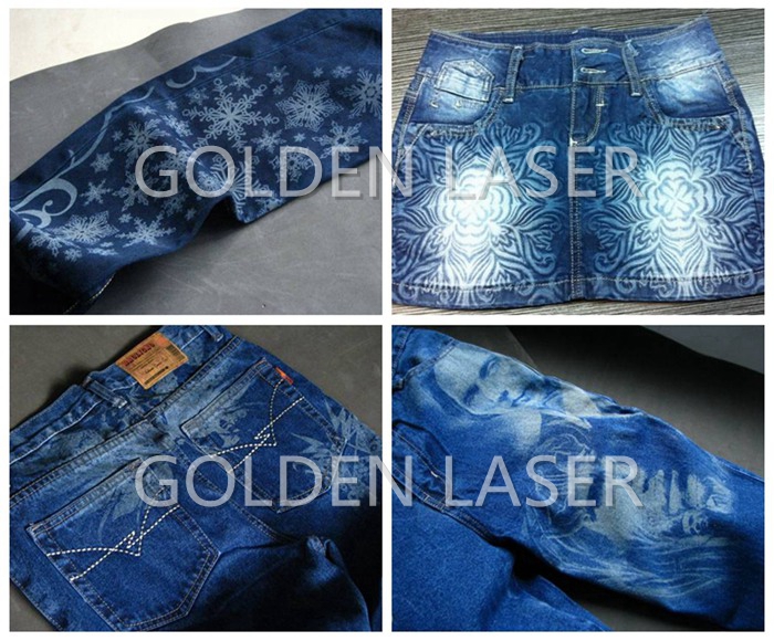 Laser Engraving on Jeans