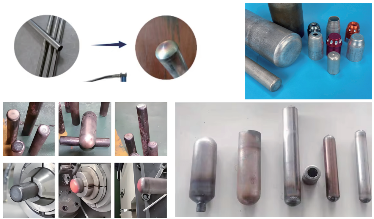 pipe end machine system