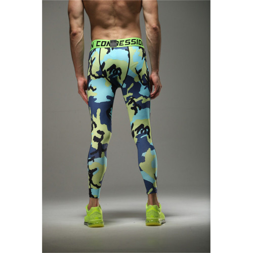 New Men Camo Camouflage tights Dry Fit Compression Pants