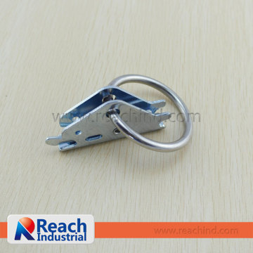 Metal Material E-Track Clip D Ring Anchor Fitting