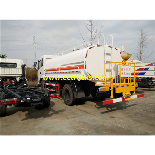 8000L Dongfeng Caminhões de tanques de água usados