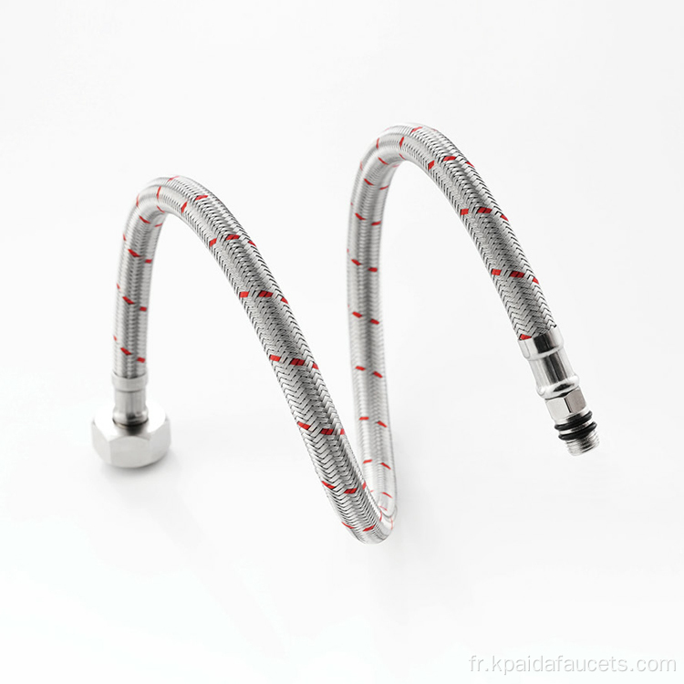 Tyral flexible en PVC 60 cm pour le tuyau de tuyau de robinet de lavabo