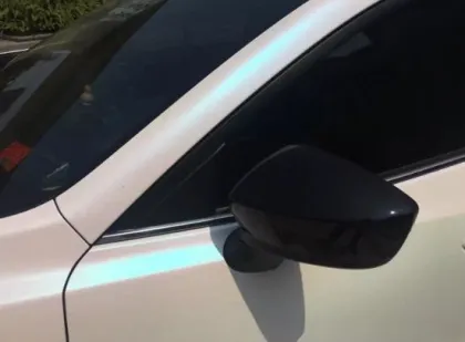 High Glossy Aurora White Color Chameleon Car Wrap Vinyl