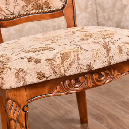 Home general classic carved royal dining chairs dining room furniture sets