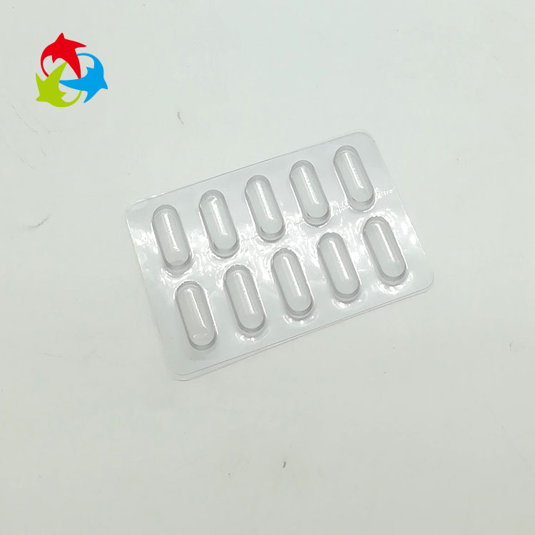 Pharmaceutical Clear Empty Blister Packing for Pill Capsules