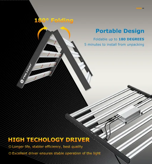 USA Warehouse 640W 8 Bars LED Grow Light