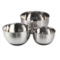 Stainless Steel Mixing Bowl Set of3pcs for Kitchen