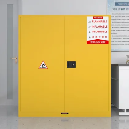 Explosion-Proof 110-Gallon Steel Safety Cabinet for Laboratory Alcohol and Hazardous Material Storage