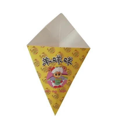 Chinese-Made Paper Cone for Potato Chips