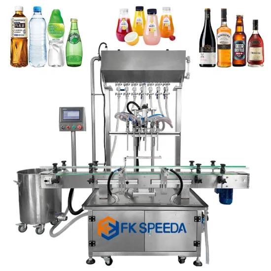 Automatic Filling, Capping, and Labeling Machine for 1-5L Glass Bottles in Cooking Oil Industry
