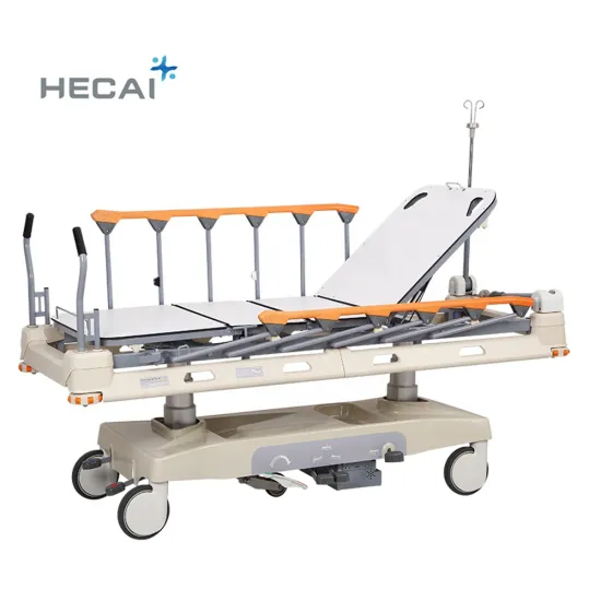 Factory Direct Electric Hospital Aluminum Alloy Stretcher for Emergency Transport