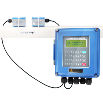 Wall-Mounted Clamp-On Ultrasonic Water Flow Meter