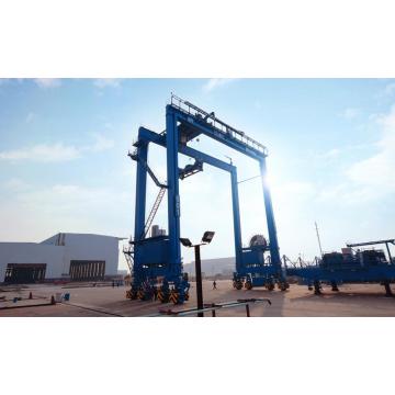 Wadah ban karet gantry crane