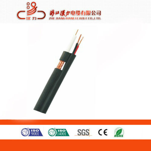 Cable RG59+2C/18AWG coaxial cable