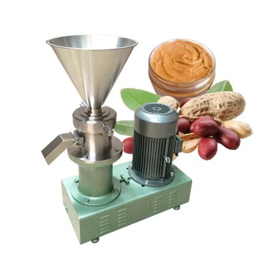 Safe and Efficient Fresh Peanut Butter Colloid Mill for Supermarkets and Farms