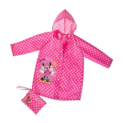 Waterproof Hooded Polka Dot Children Raincoat