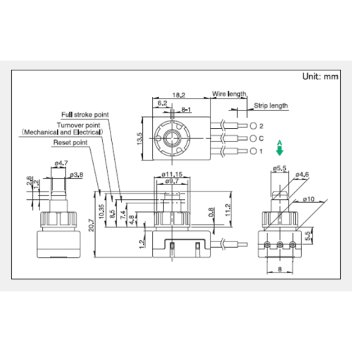 SPEF series push switch