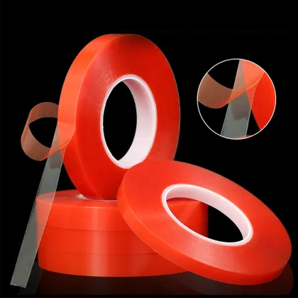 Highly Adhesive Double-Sided Banner Hemming Tapes & Red PET Tapes