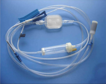 PVC Free Infusion Set / TPE Infusion Set with 0.2um Filter for Taxol and Oncology