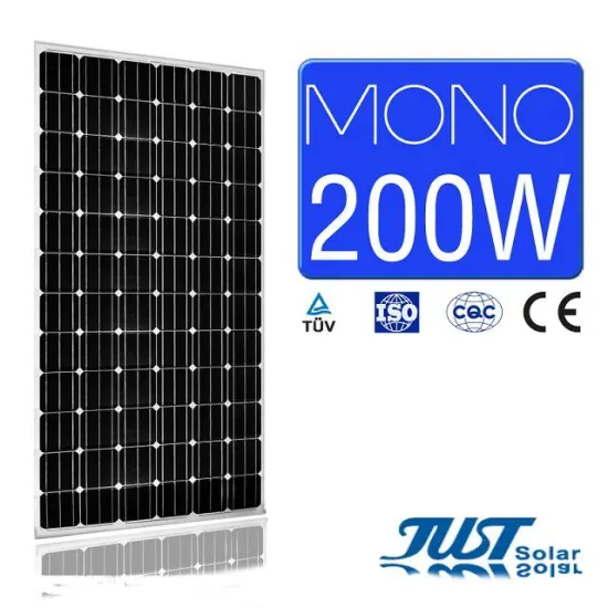 200W Mono Solar Panels with 25 Years Warranty