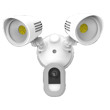 ES-B14 CCT Security Sensor Light Ring Floodlight Camera with IP54 Waterproof Rating