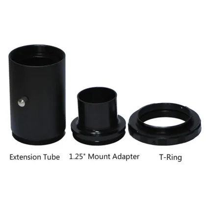 Full Metal Telescope Camera Adapter Set for Nikon and Canon DSLR Cameras