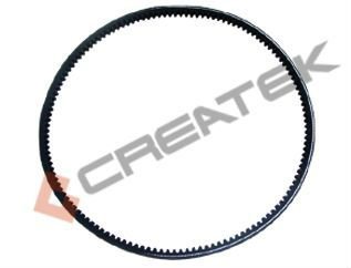 SHAANXI spare parts,alternator belt