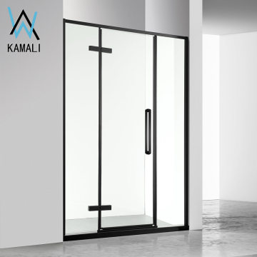 Kamali Custom Design 304SS Frame 3 Panels Hinge Australia Shower Screen Bathroom Tempered Glass