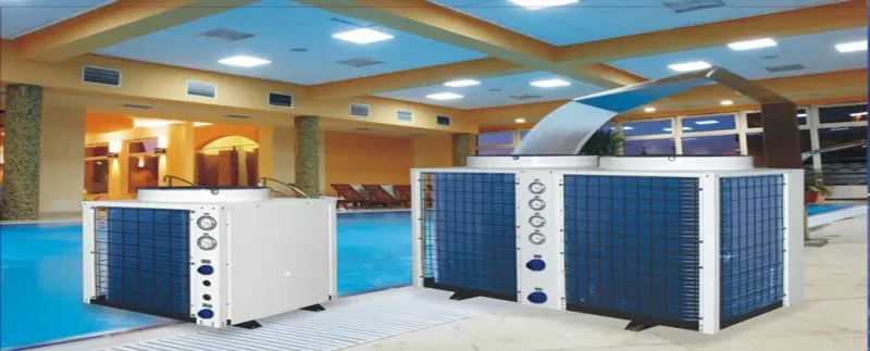 China Energy Saving 50kW Air Source Heat Pump for Commercial Heating and Cooling