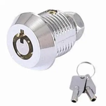 Four Ball Tubular Key/Cam Lock with 1,000 Combinations, 10mm Lock Cylinder Length