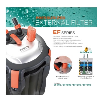 PERIHA Fish Tank External Circulating Filter Bucket for Arowana, Koi, and Planted Aquariums