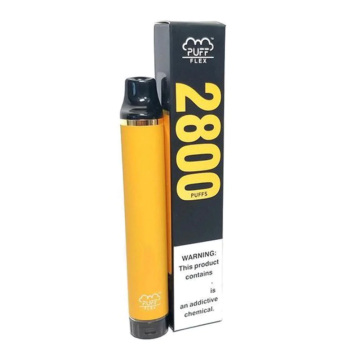 E CIGARETTE 2800PUFFS VAPE พัฟ filex ที่ใช้แล้วทิ้ง