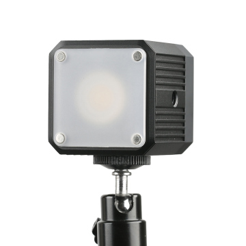 Mini Cube LED Video Light: Waterproof Camera Lighting Kit with Color Filters - Perfect for Portable Photography with GoPros and Drones