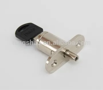 push on and off bottom glass cabinet sliding door lock