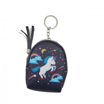 UNICORN COIN PURSE KEYRING-0