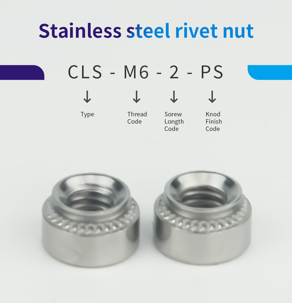 Self Clinching Nuts Cls M6 2 Ps