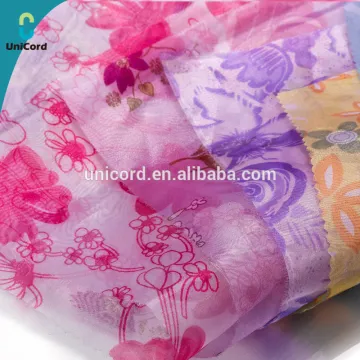 Polyester Printed Organza Fabric