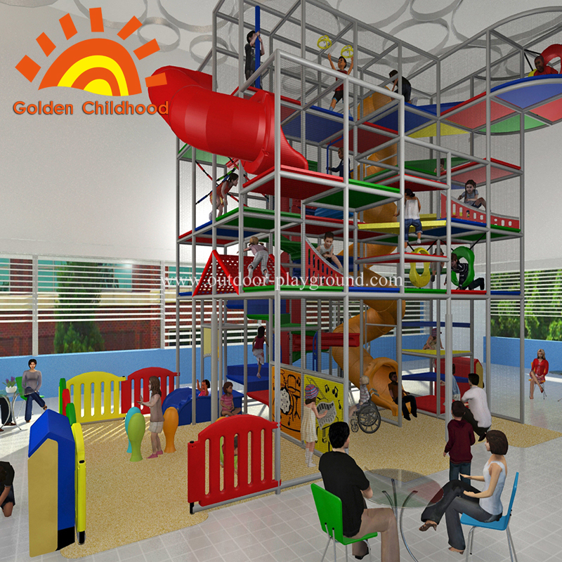 Large indoor mall with playground for sale
