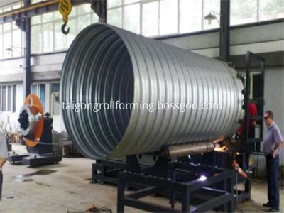 Culvert Pipe Roll Forming Machines