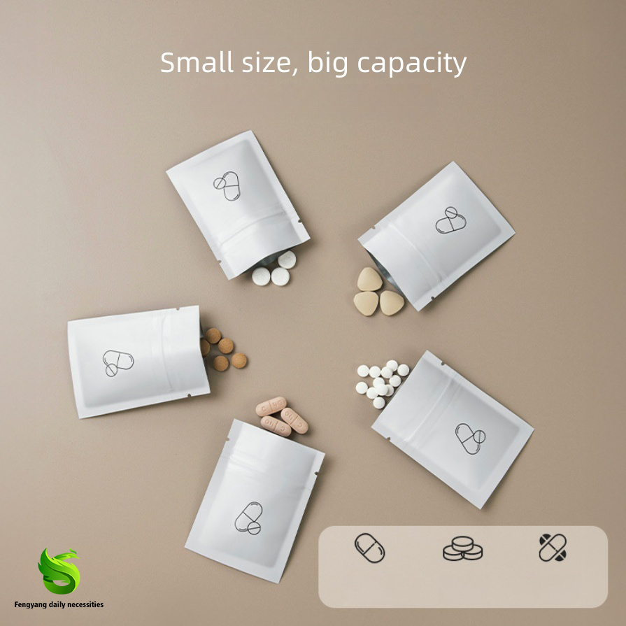 Compact Aluminum Medicine Bag with Dust Protection