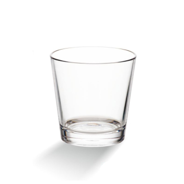 Kaca wiski yang tidak dapat dipecahkan 13oz - 38Cl DOF tebal kaca wiski kaca berganda kaca