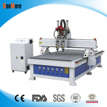 Wood Stair CNC Router 4 axis rotary jinan price