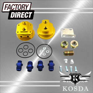 10AN Oil Cooler Sandwich Adapter