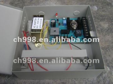 6 channel access system alarm power supply for cctv