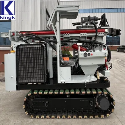 Solar Pile Driver for Construction