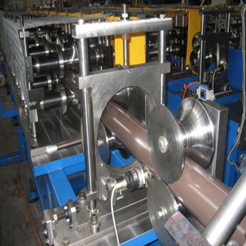 Highly polished downpipe roll forming machine