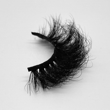 Wholesale Real Mink Lashes: Russian Thick Volume Fluffy Curved False Eyelashes