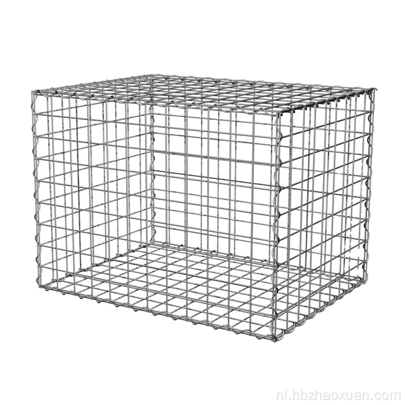 Gegalvaniseerde gelaste Gabion Box Gabion Wall