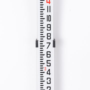 L5S5 Telescopic Aluminum Leveling Staff: Adjustable Measuring Tool with Dual Scales in 3M, 4M, 5M, and 7M Options